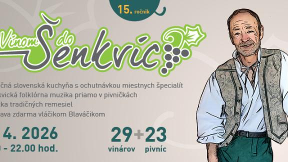 Za Vínom do Šenkvíc 2026 banner