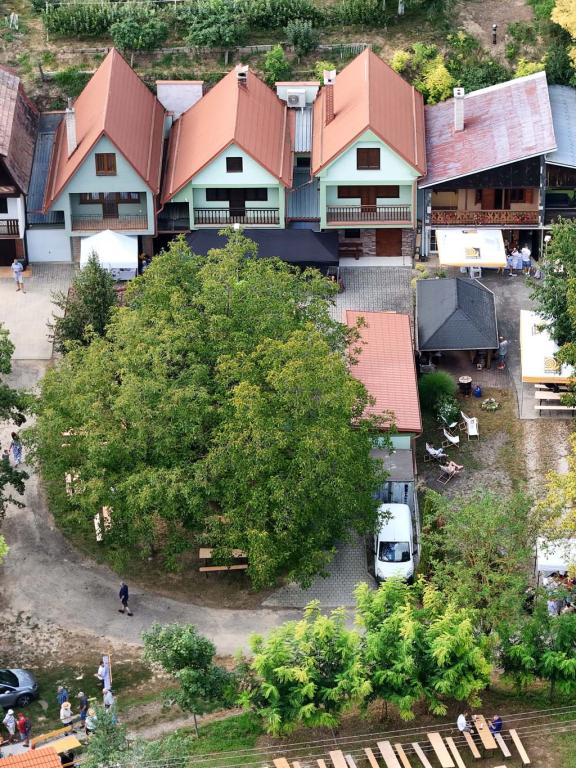 Združenie vinohradníkov a vinárov Veľký Kýr - pohľad z hora
