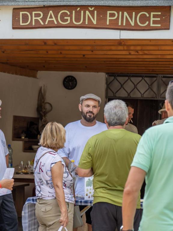 Združenie vinohradníkov a vinárov Veľký Kýr - pohľad z hora - vínna ulička