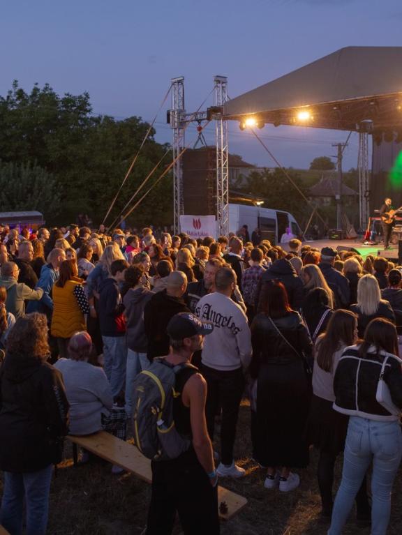 Vínny festival - Bátorové Kosihy - koncert vonku