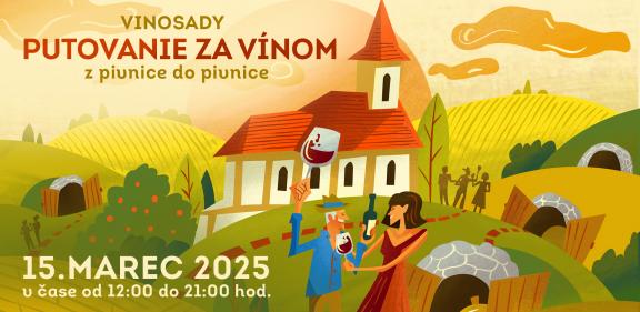 Putovanie za vínom Vinosady 2025