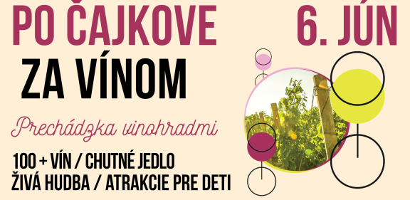 Po Čajkove za vínom 2026