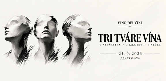 3 tváre vína banner