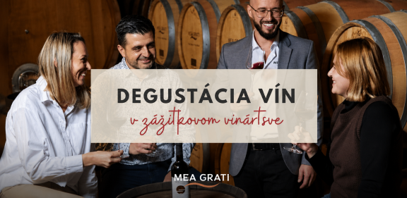 Degustácia vín Mea Grati